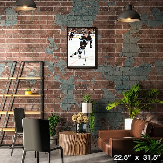 Logan Cooley 20" x 29" Framed Canvas Utah Mammoth 22.5" x 31.5"